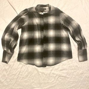 Banana Republic- flannel button up